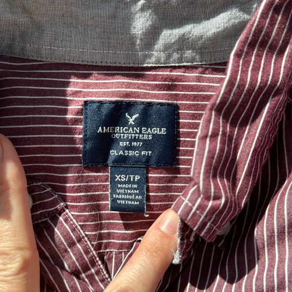 American Eagle button up Men size XS - Picture 2 of 3